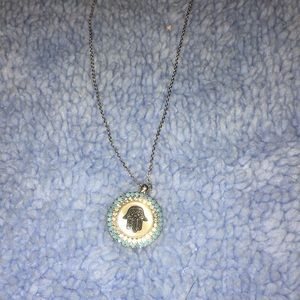 brand new Jewish hand necklace!